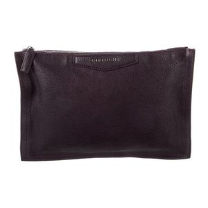 Givenchy Antigona Goat Leather Clutch